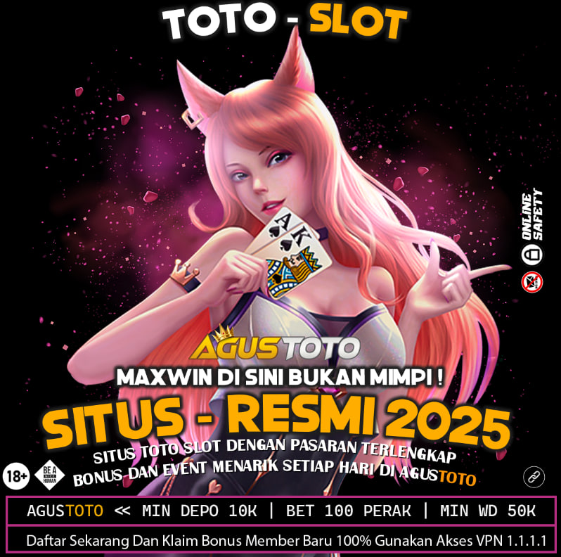 AGUSTOTO « Pilihan Utama Situs Toto Slot Terpopuler dengan Harga Terjangkau dan Ragam Game Favorit Bettor