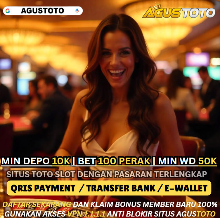 AGUSTOTO « Portal Toto Togel & Toto Slot Paling Gacor dan Terpercaya Tahun Ini!